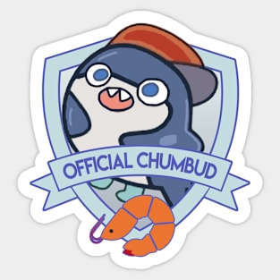 Chumbud Badge Hololive Gura Fanbase Sticker